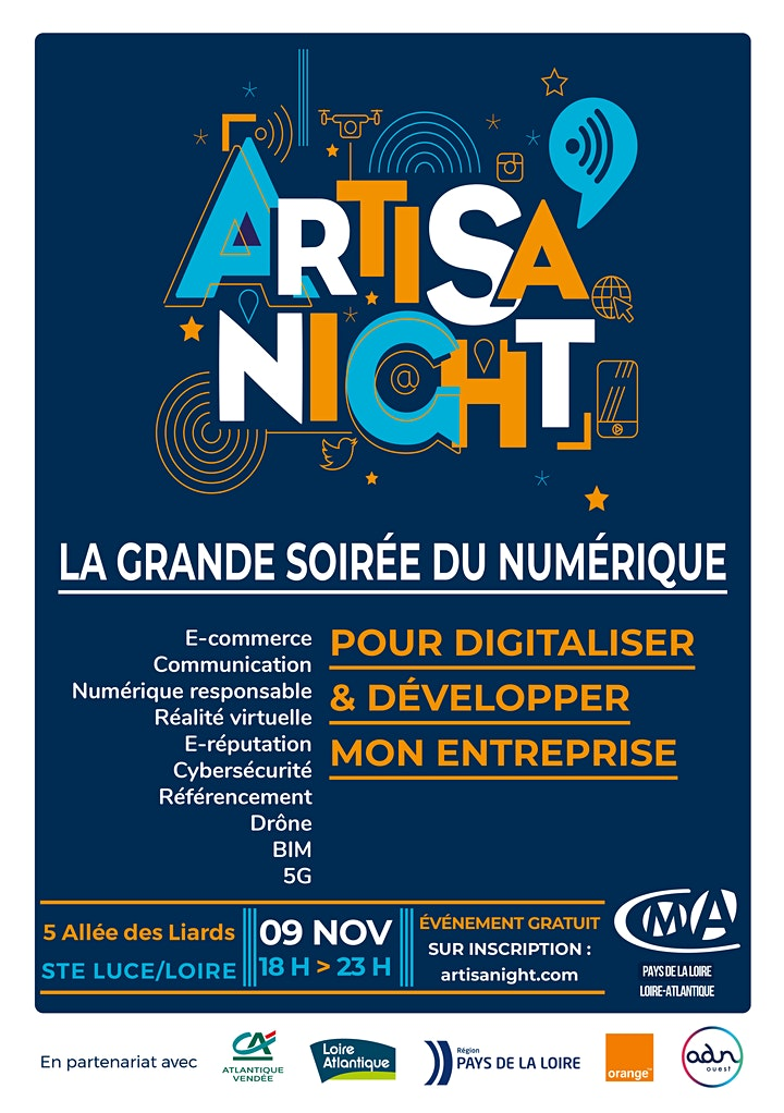 La soirée du numérique et de l'artisanat en Pays de la Loire